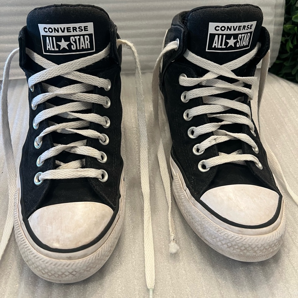 Converse Chuck Taylor Black and White Sneakers